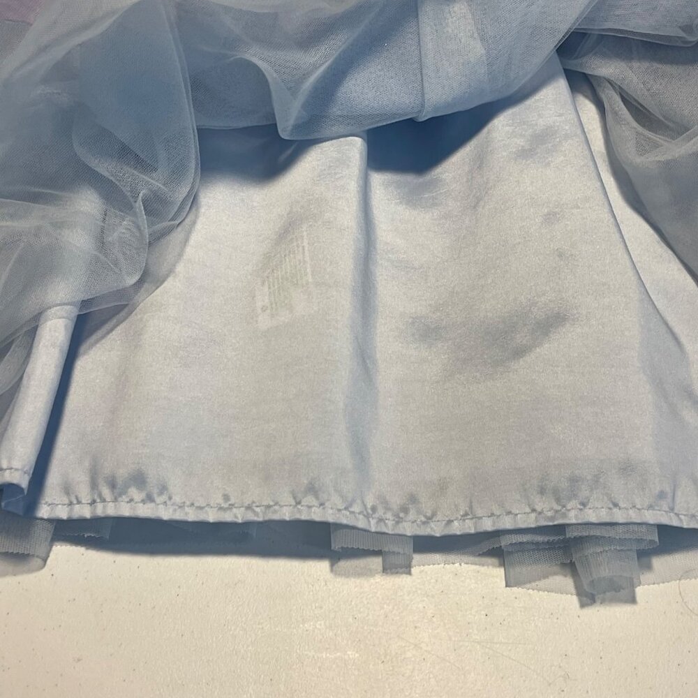 Cat & Jack Girls Sparkly Ombre Tulle Dress With Layered Skirt & Adjustable Strap - Picture 8 of 10